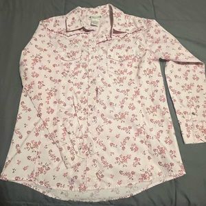 Girls button down show shirt